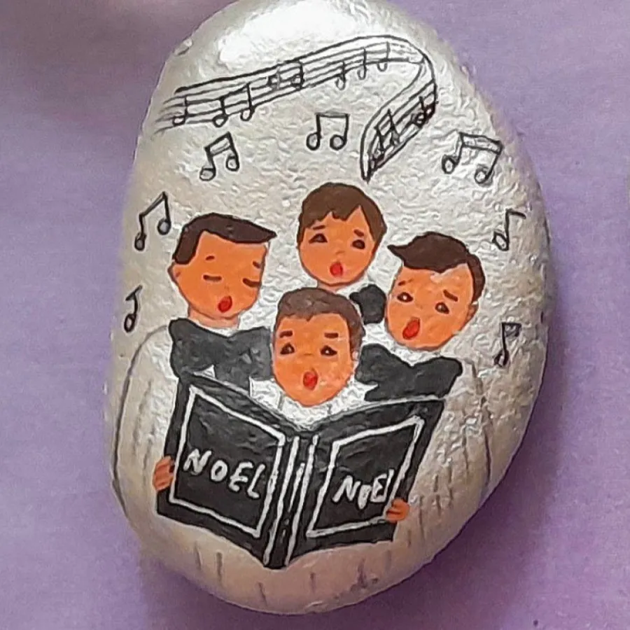 سنگ نقاشی گروهه پنجم