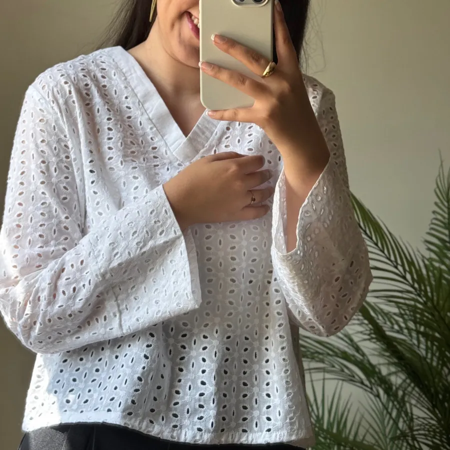 شومیز خامه دوزی