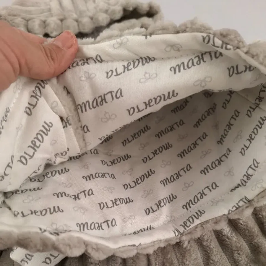 کاپشن شلوار مخمل راه راه