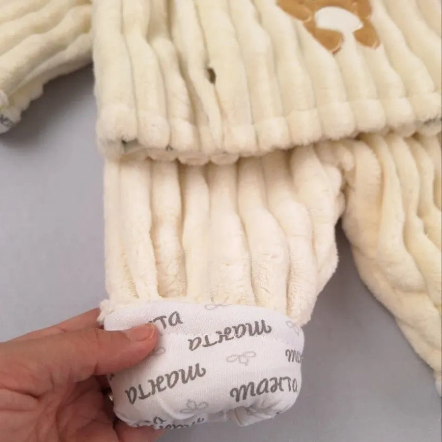 کاپشن شلوار مخمل راه راه