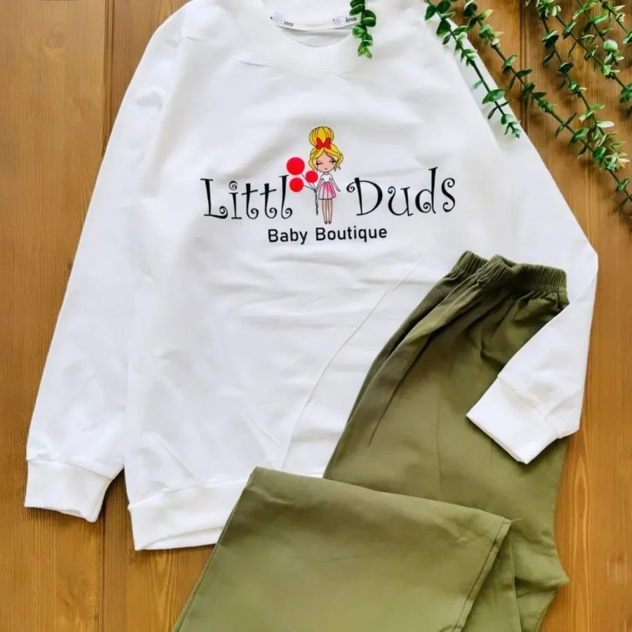 بلوز شلوار دخترانه لینن