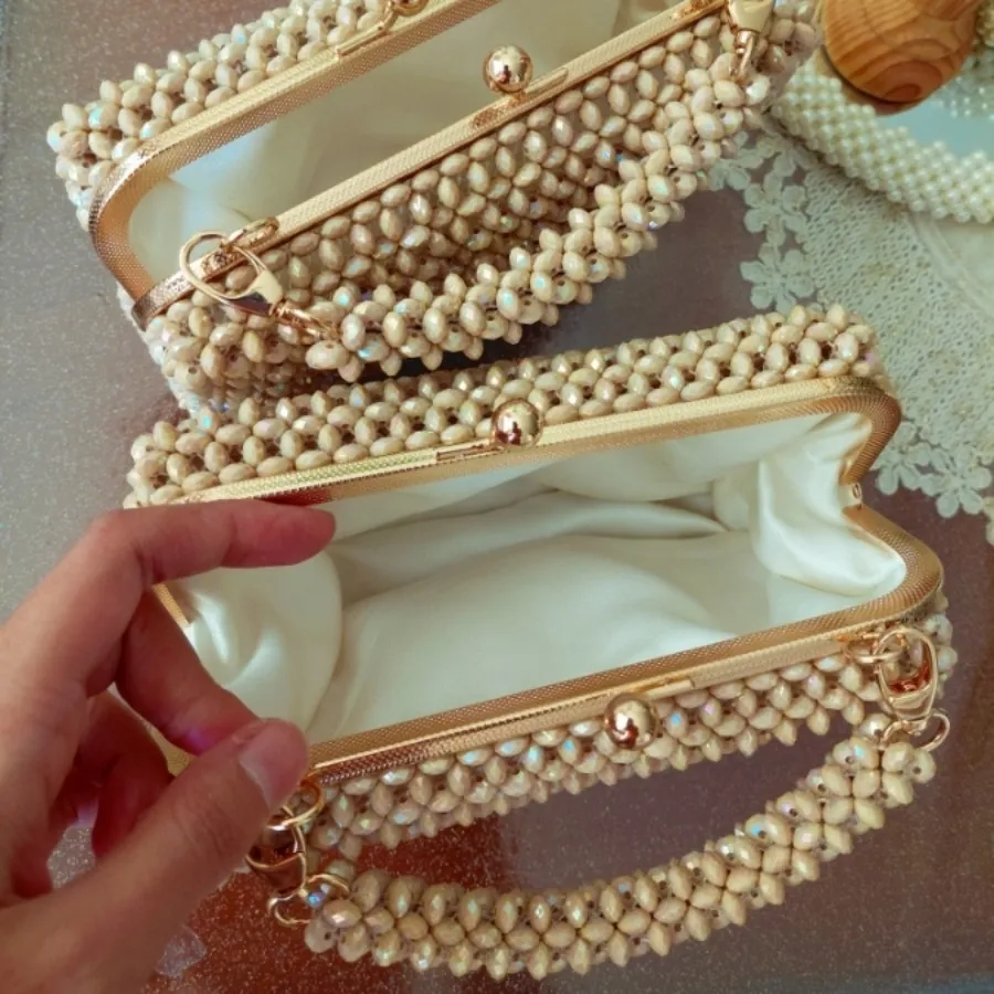 کیف مهره ای مرواریدی