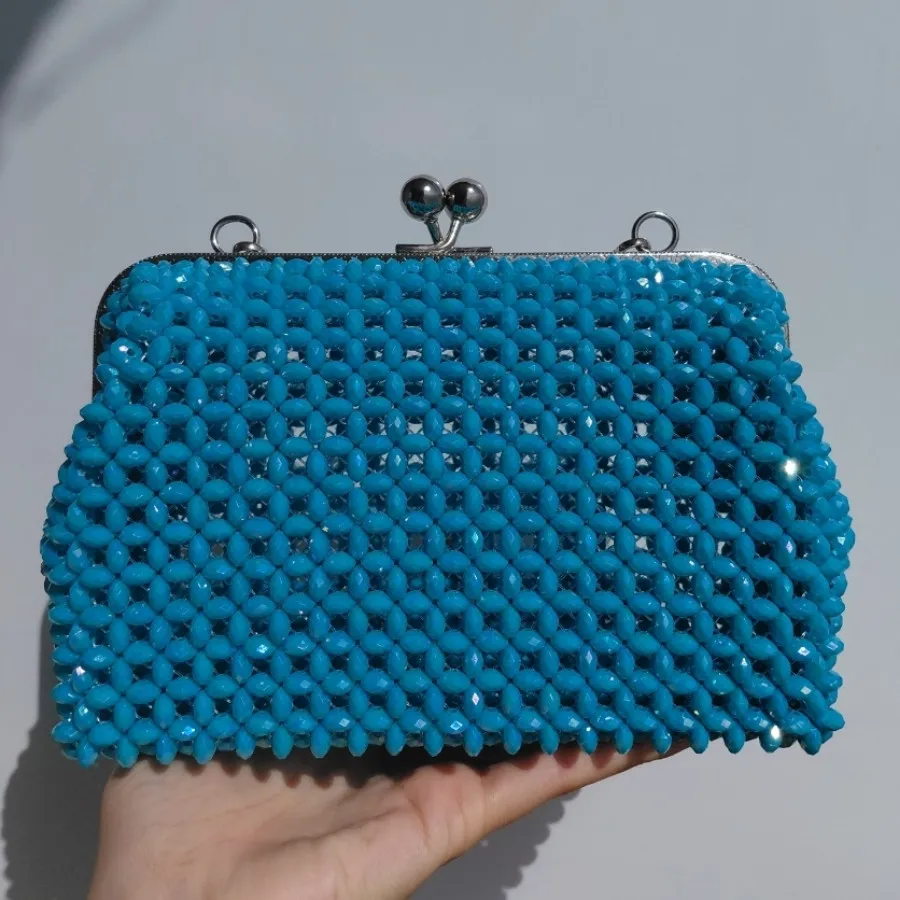 کیف مهره بافی مروارید باف