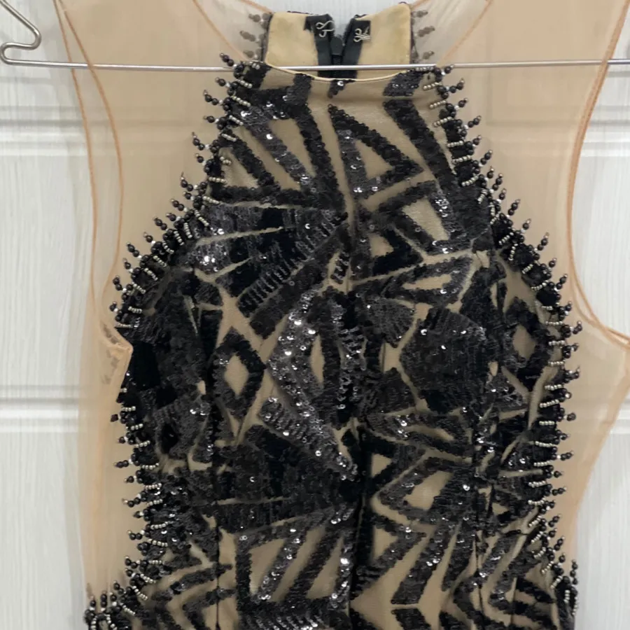 پیراهن مجلسی کار شده ترک