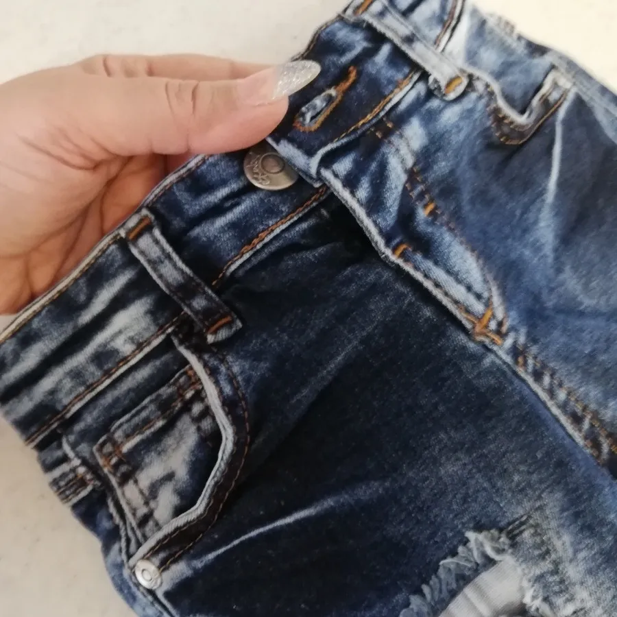 شلوار جین خارجی زاپدار