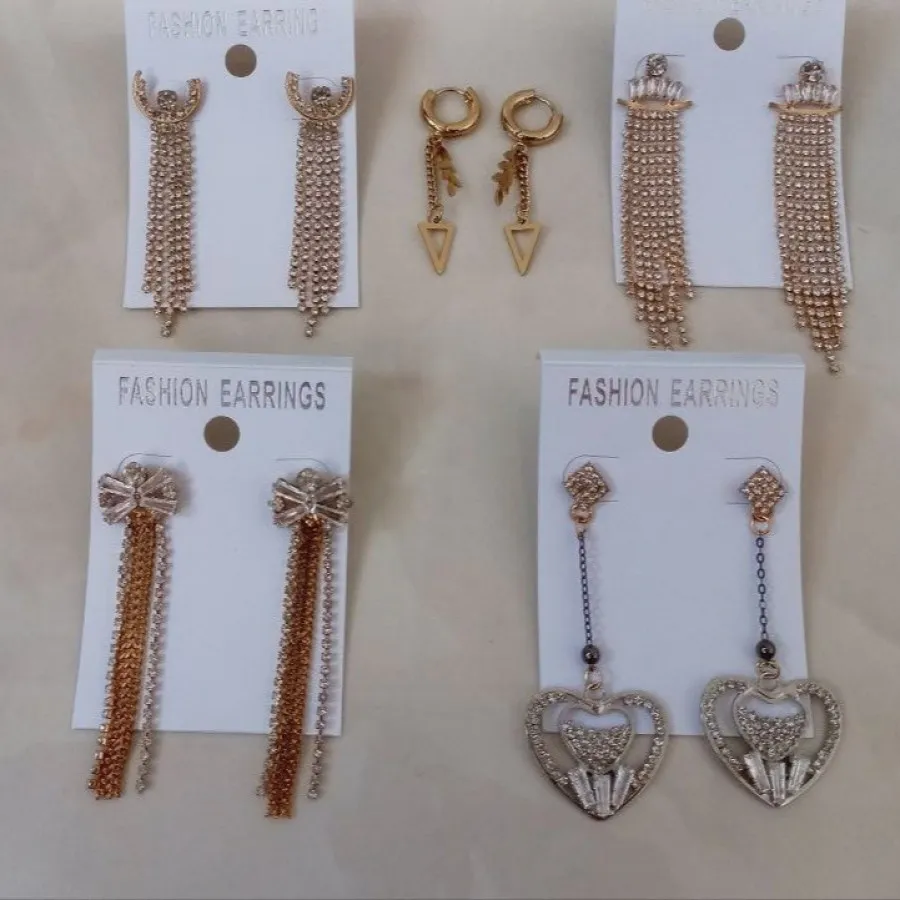 5 جفت گوشواره مجلسی