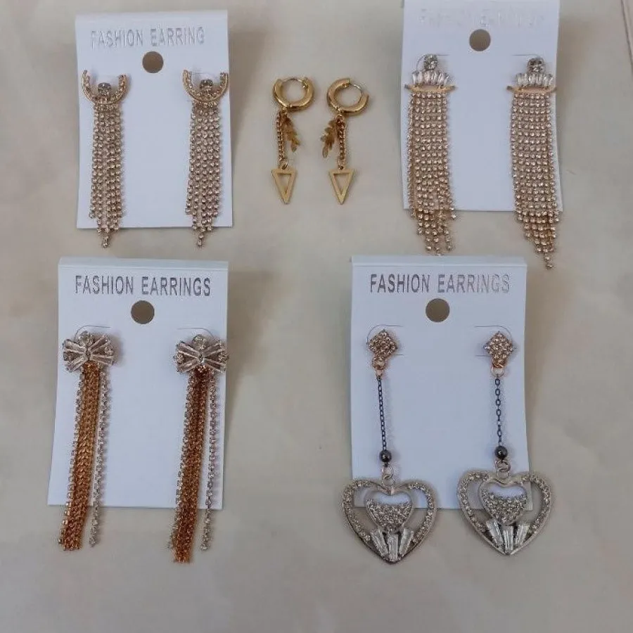 5 جفت گوشواره مجلسی