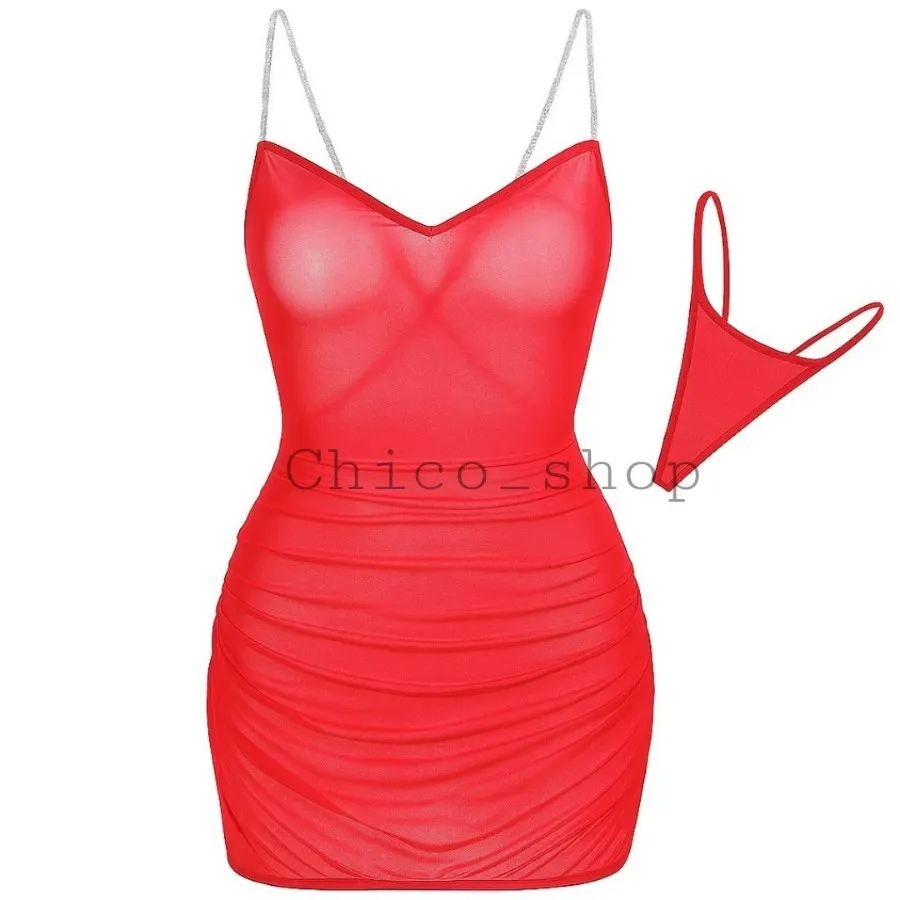 لباس خواب حریر زنجیری