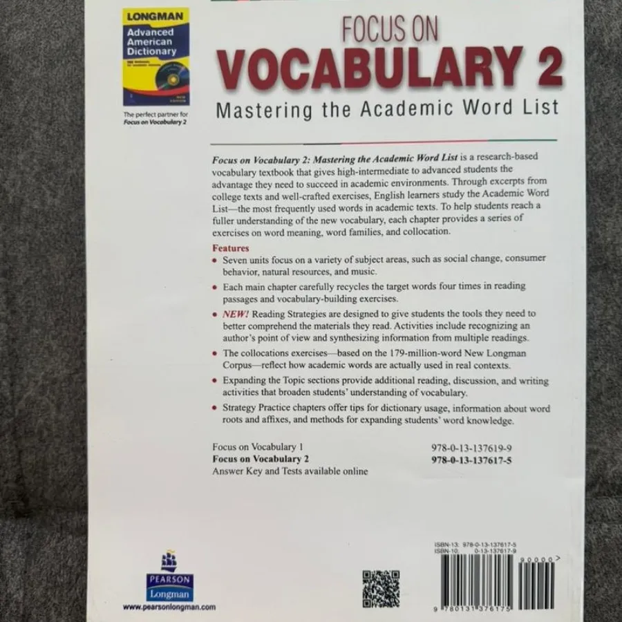 کتاب لغات انگلیسی 1 و 2