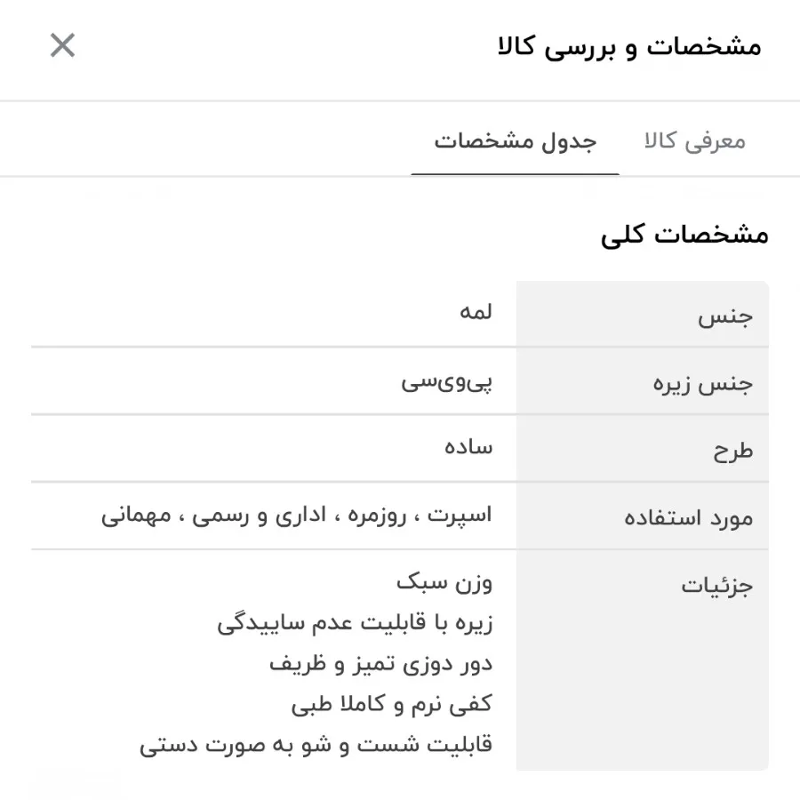 صندل لا انگشتی نیکتا