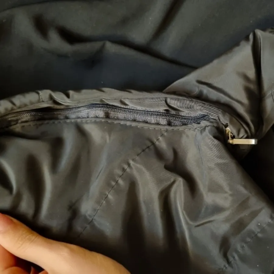 کاپشن پافری مشکی نو