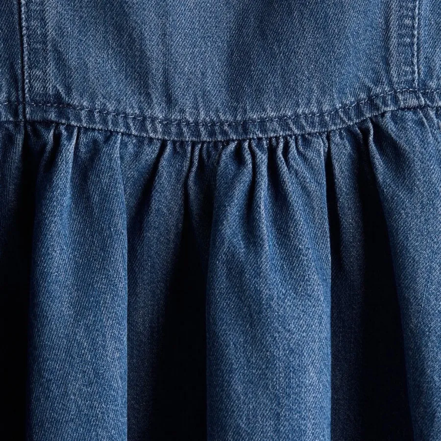 تاپ جین ابی پررنگ