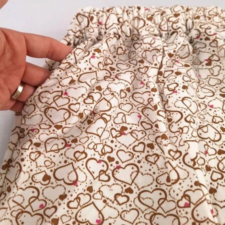 بلوز و شلوار قلبی دورنگ