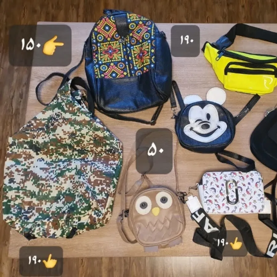 کیف کوله کمری دوشی دختران