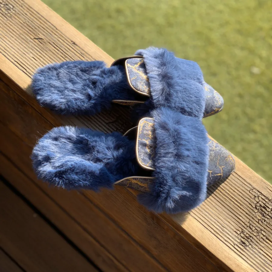 صندل اسلیپر پشمی