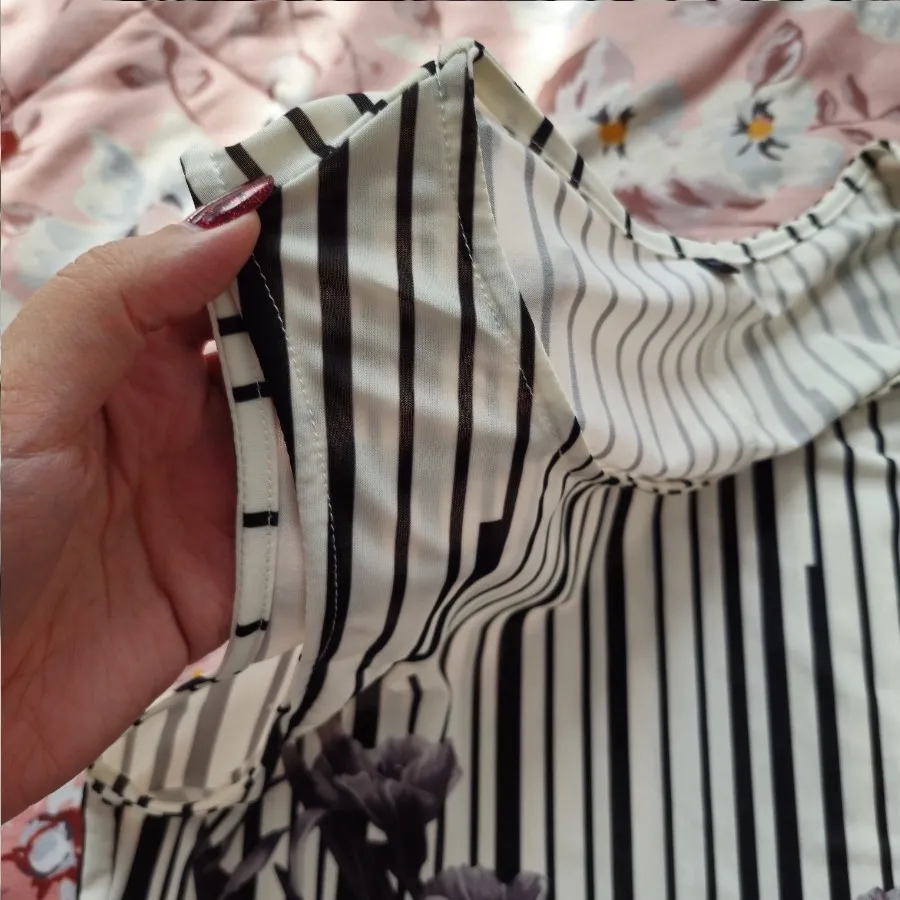 پیراهن طرحدار ریون ترک