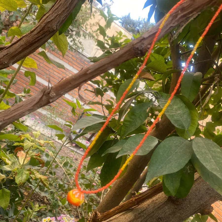 گردنبند نارنگی
