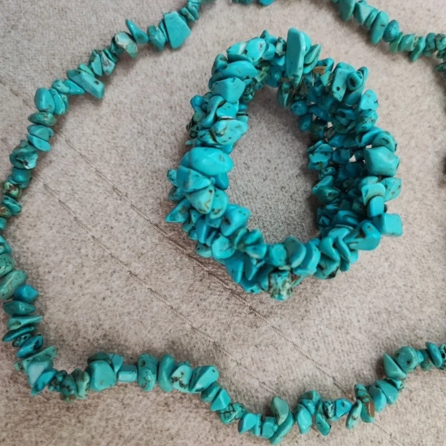 دستبند و گردنبند فیروزه