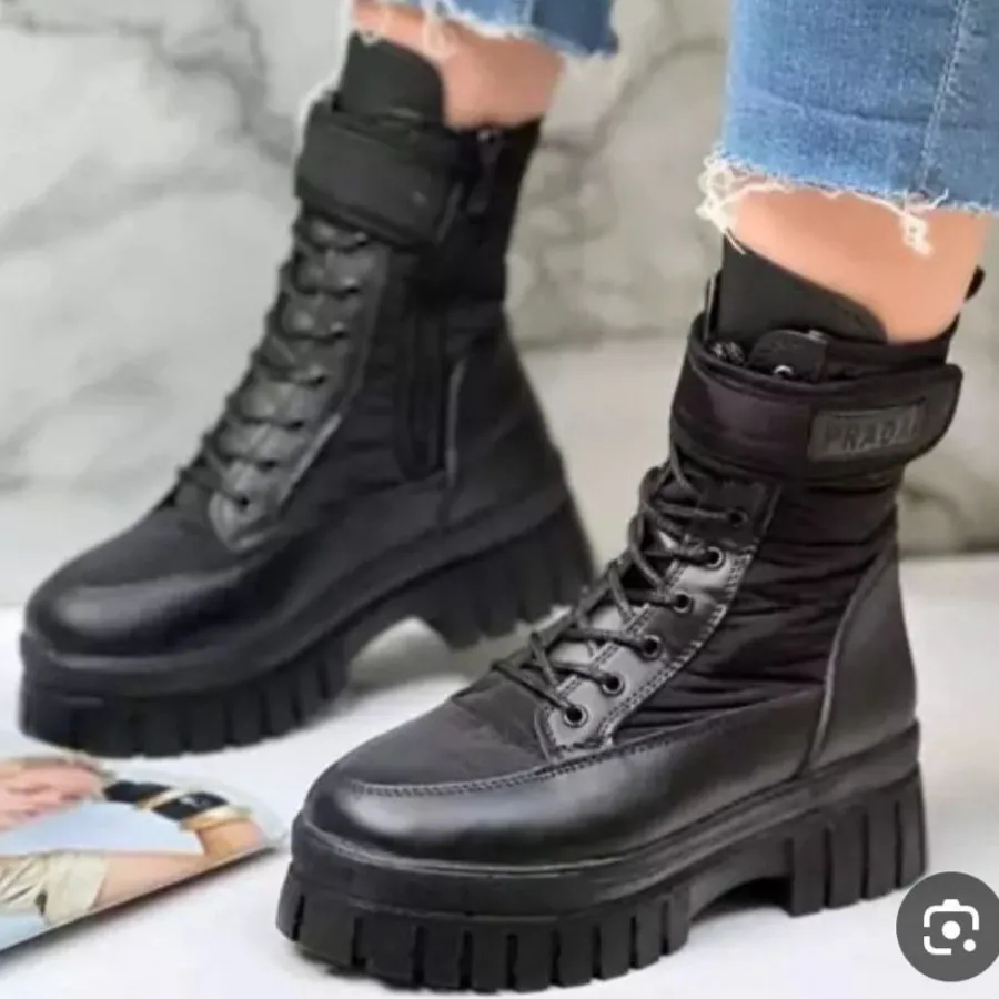 نیم بوت کاپشنی پرادا