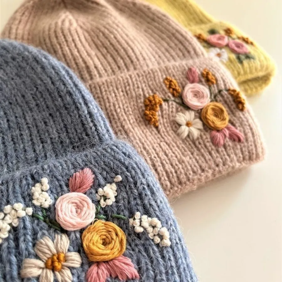 کلاه زمستانی طرح دار