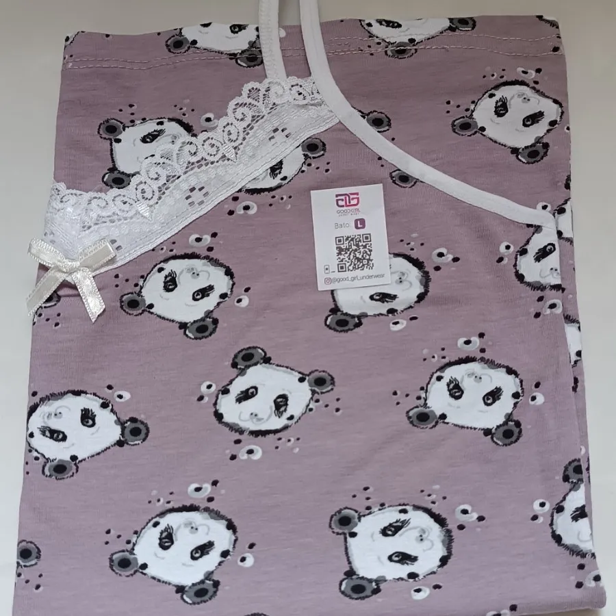 تاپ طرح دار یقه گیپور ترک