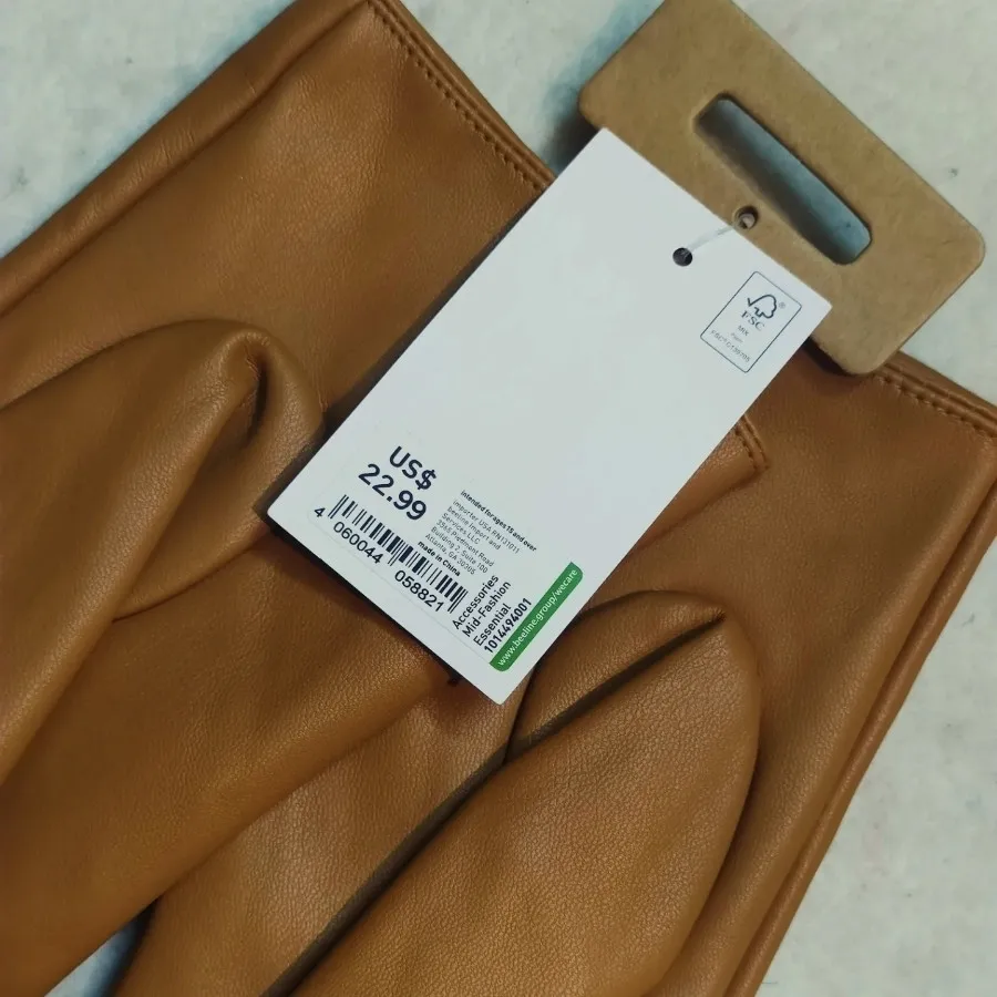 دستکش چرمی زنانه