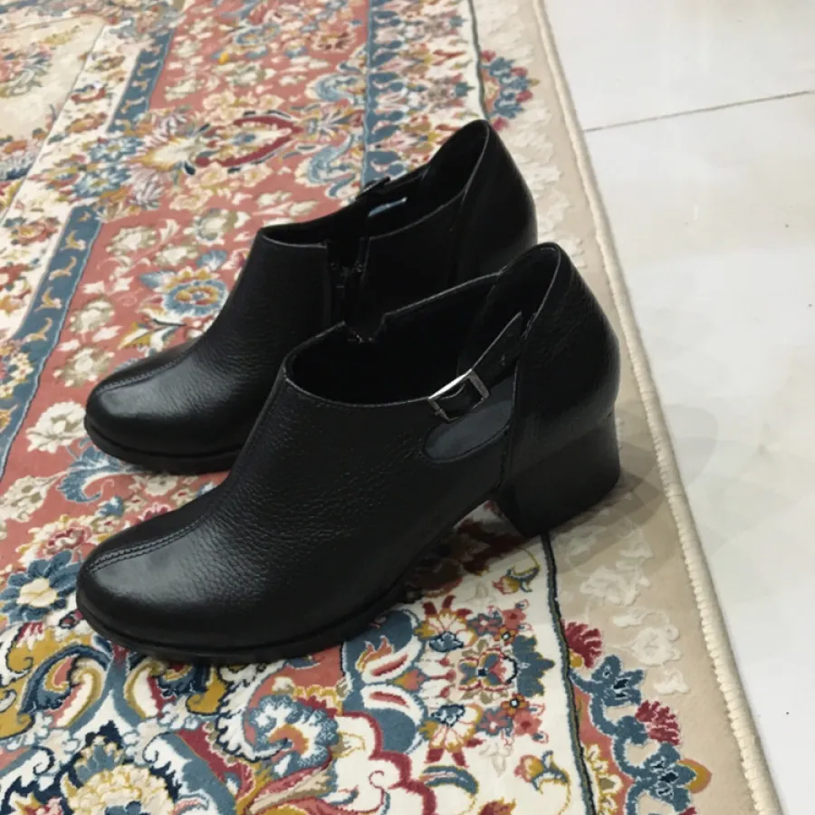 نیم بوت کفش زنانه پاشنه