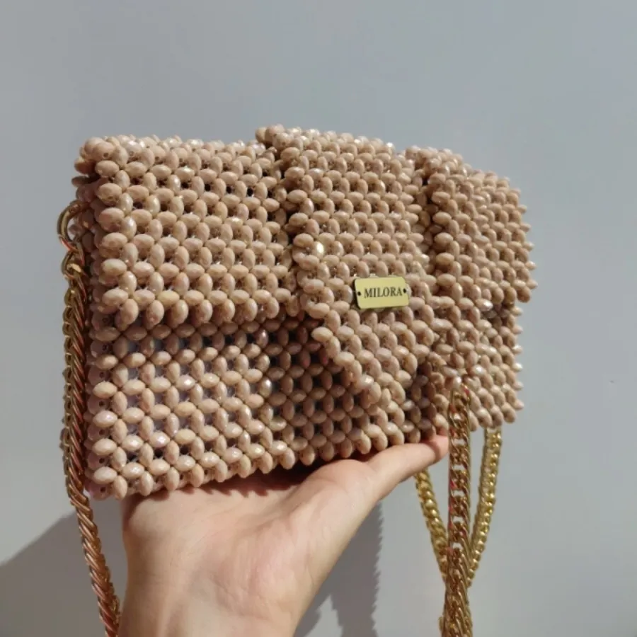 کیف مجلسی مهره بافی