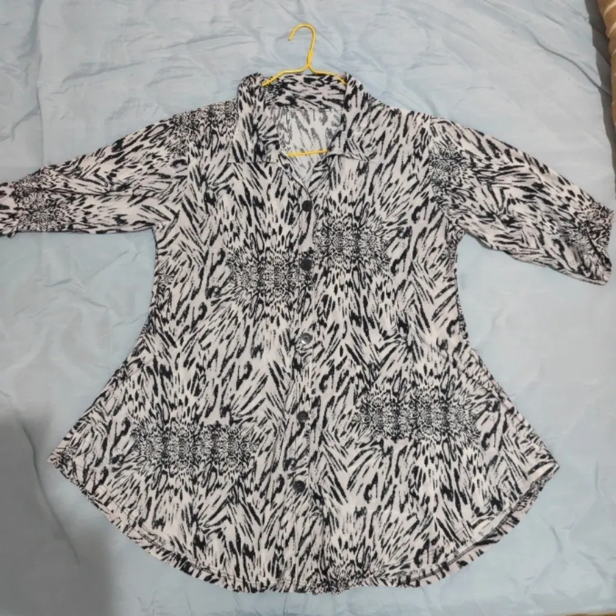 تونیک مانتویی پلنگی