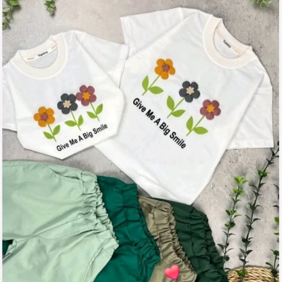 تیشرت شلوارک دخترانه