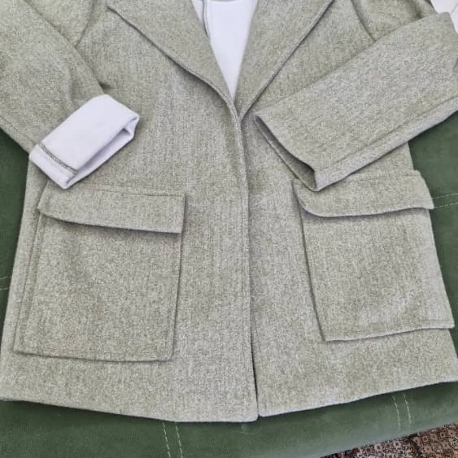 پالتو نو فیروزه ای روشن