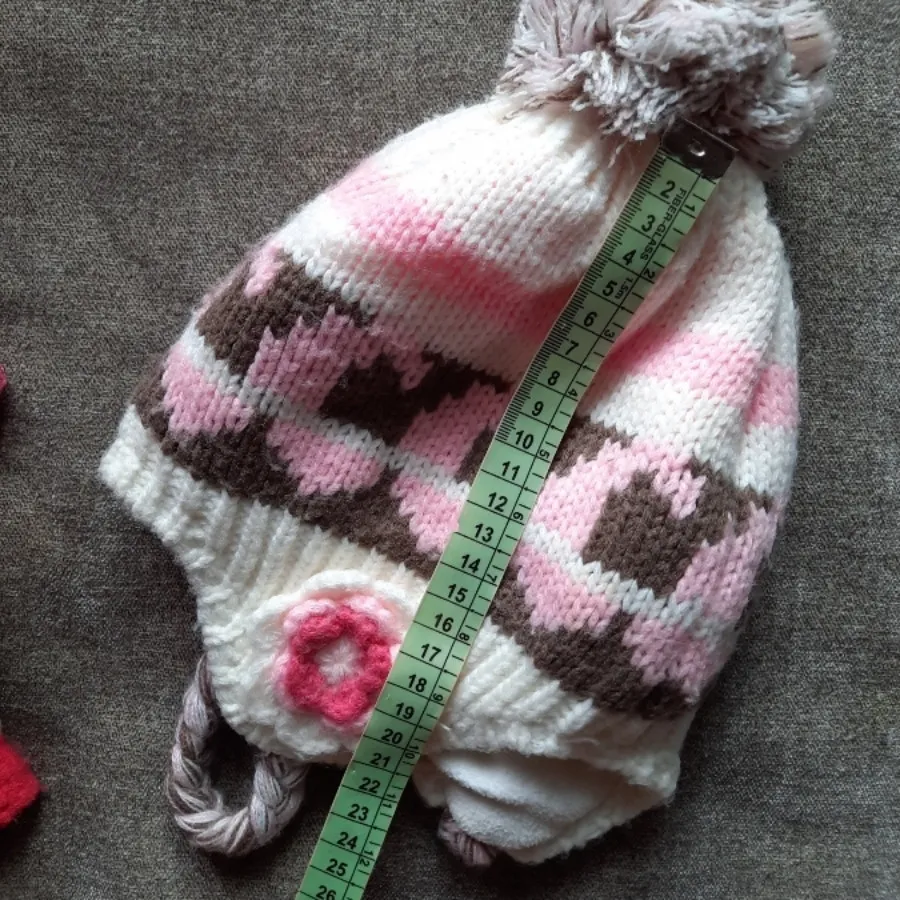 کلاه و دستکش بافت