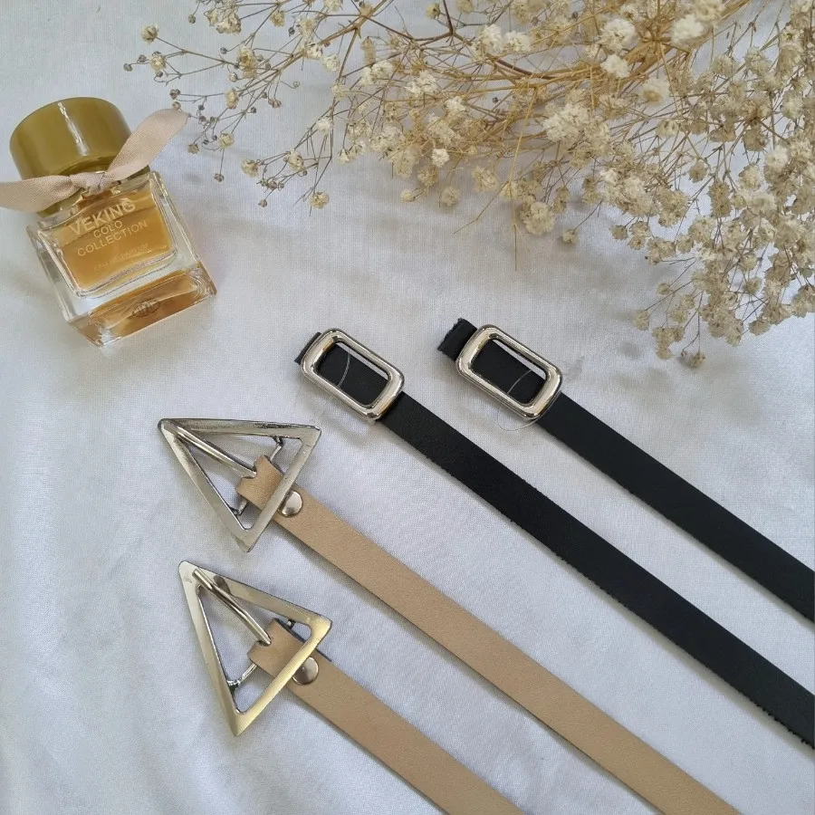 کمربند باریک سگک مینیمال