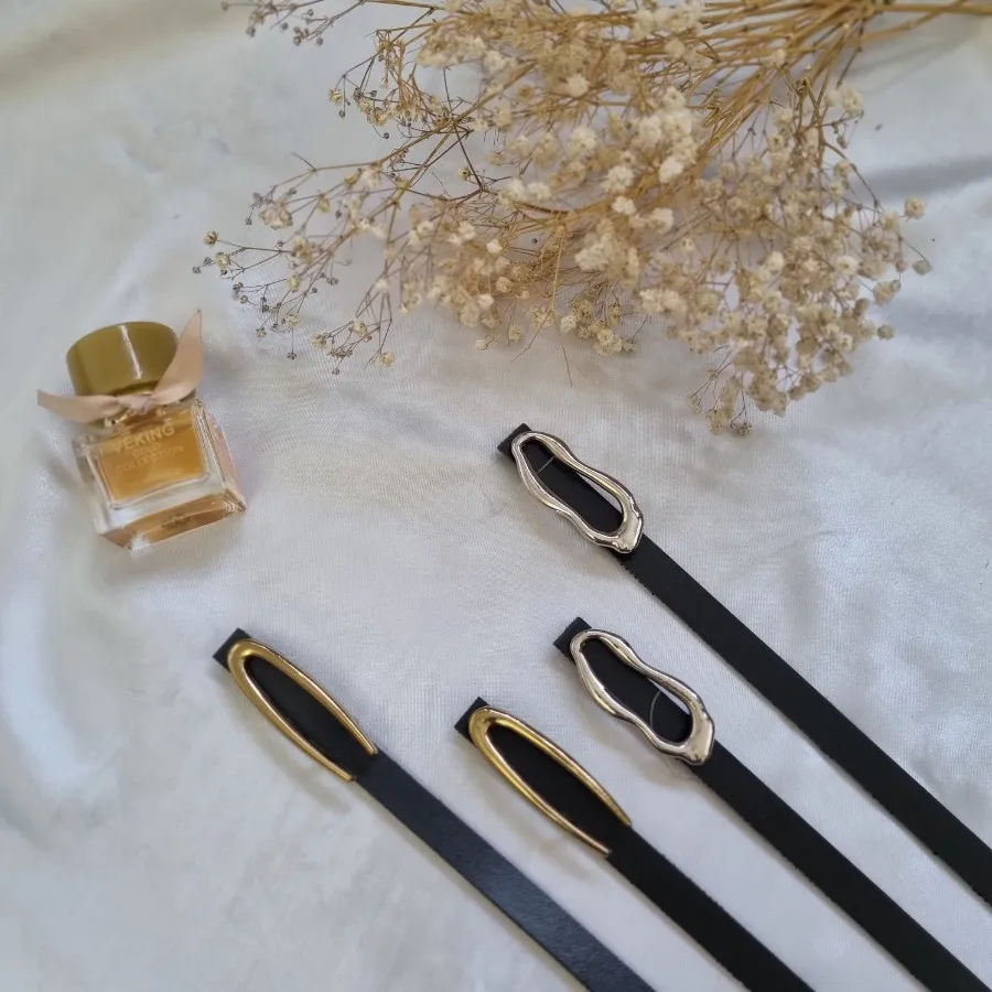 کمربند باریک سگک مینیمال