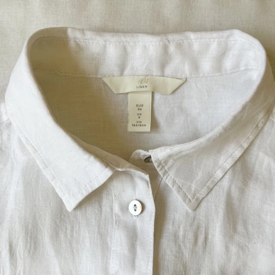 شومیز لینن h&m