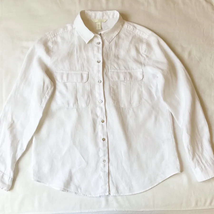 شومیز لینن h&m