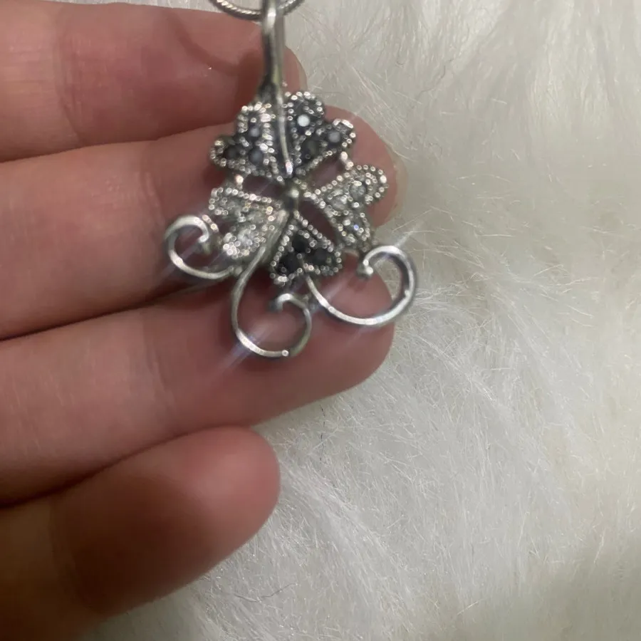 گردنبند زنجیرنقره آویزدار