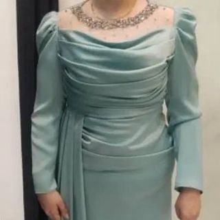 پیراهن سبزپاستیلی