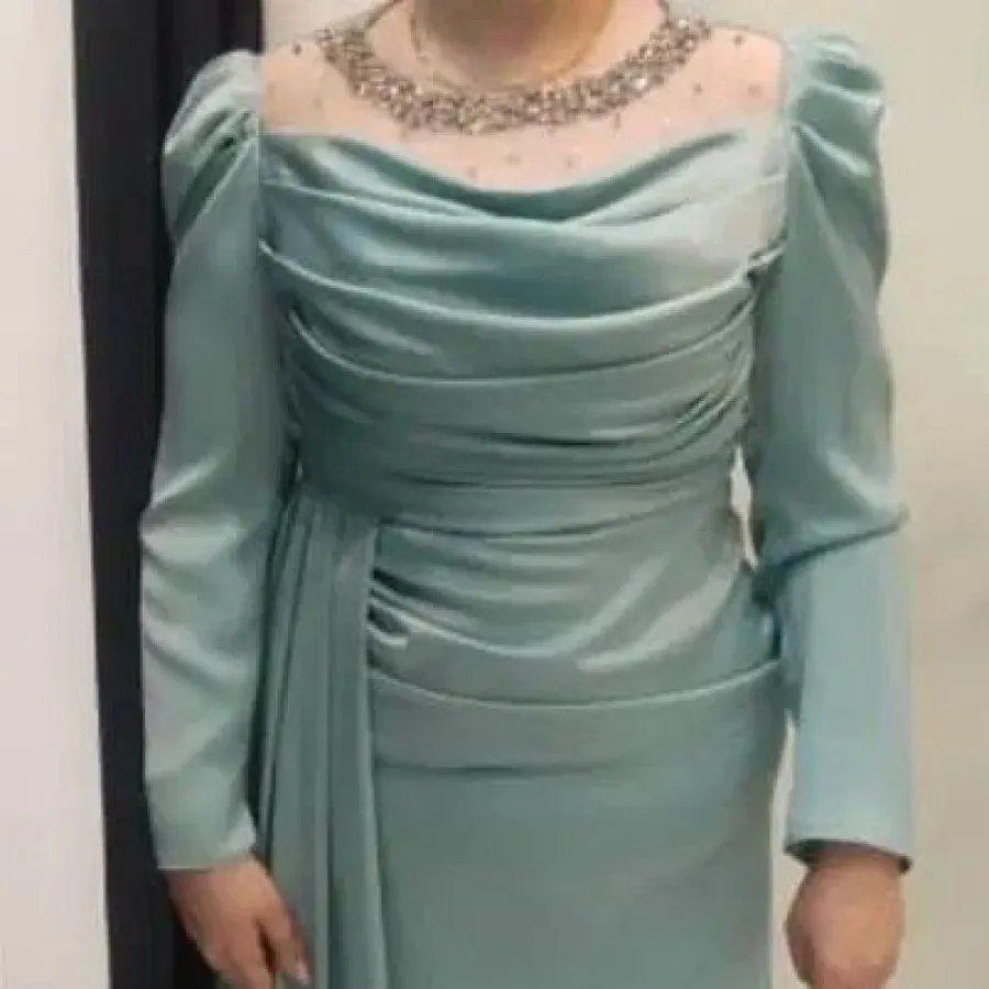 پیراهن سبزپاستیلی