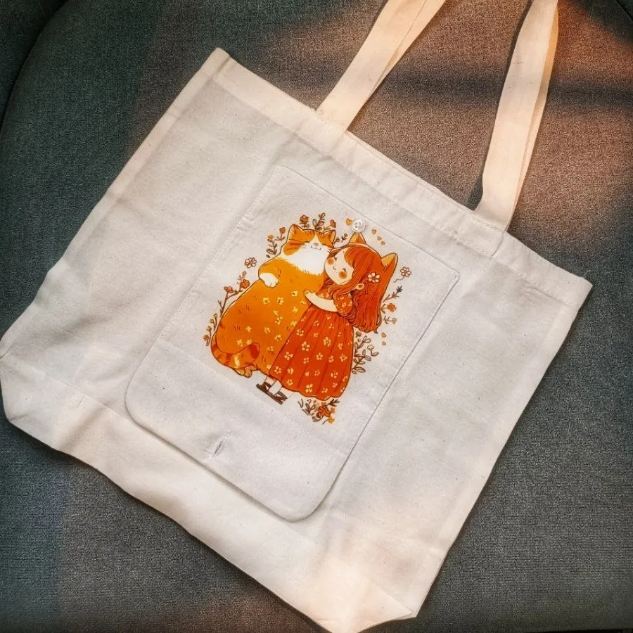 توت بگ پارچه ای جمع شو