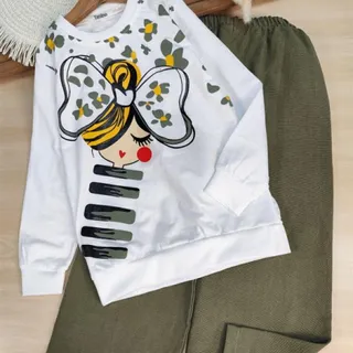 بلوز شلوار  دخترانه