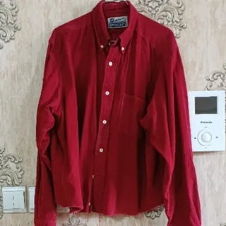 پیراهن مخمل کبریتی