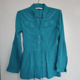 شومیز گلدوزی زارا