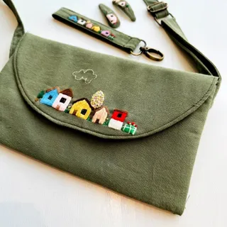 کیف گلدوزی شده