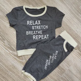 کراپ شلوارک تریکو