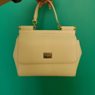 کیف سفید دولچه گابانا