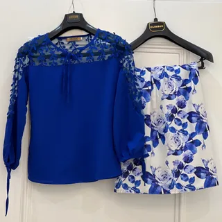 ست شومیز و دامن