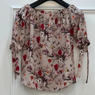 شومیز یقه قایقی