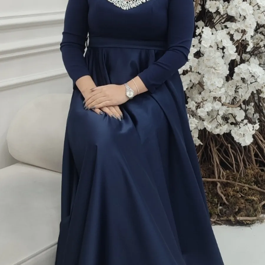 لباس شب سرمه ایی