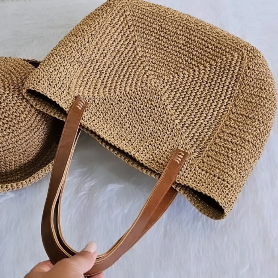 کیف مربع رافیا